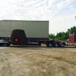transporting an oversized and over-dimensional load